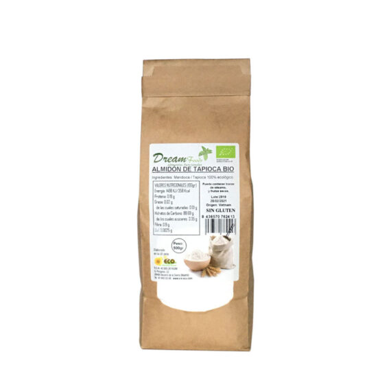 Almidon de Tapioca sin gluten Bio 500g Dream Food