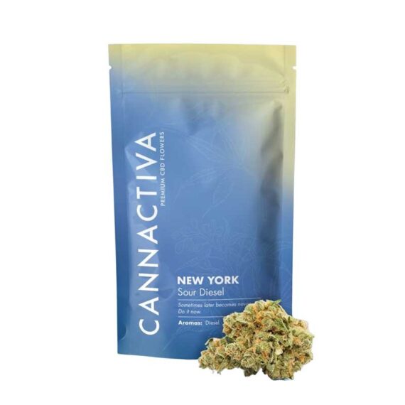 Flor de CBD Premium New York-Sour Diesel 2g Cannactiva