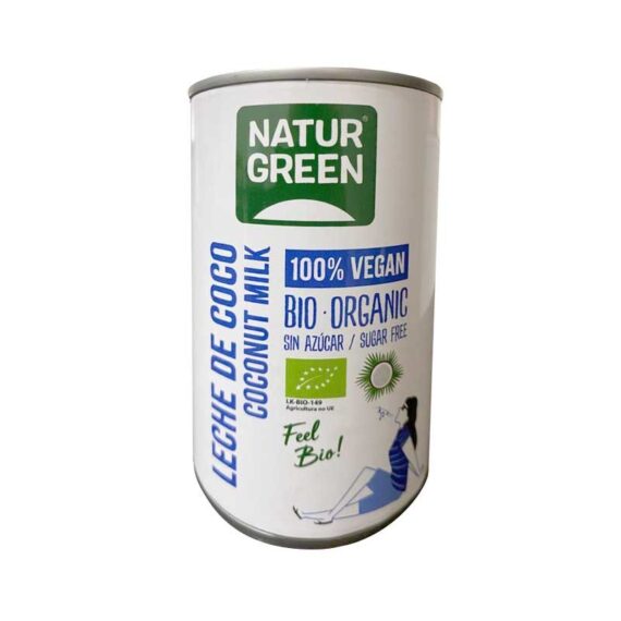 Leche de coco bio 400ml NaturGreen