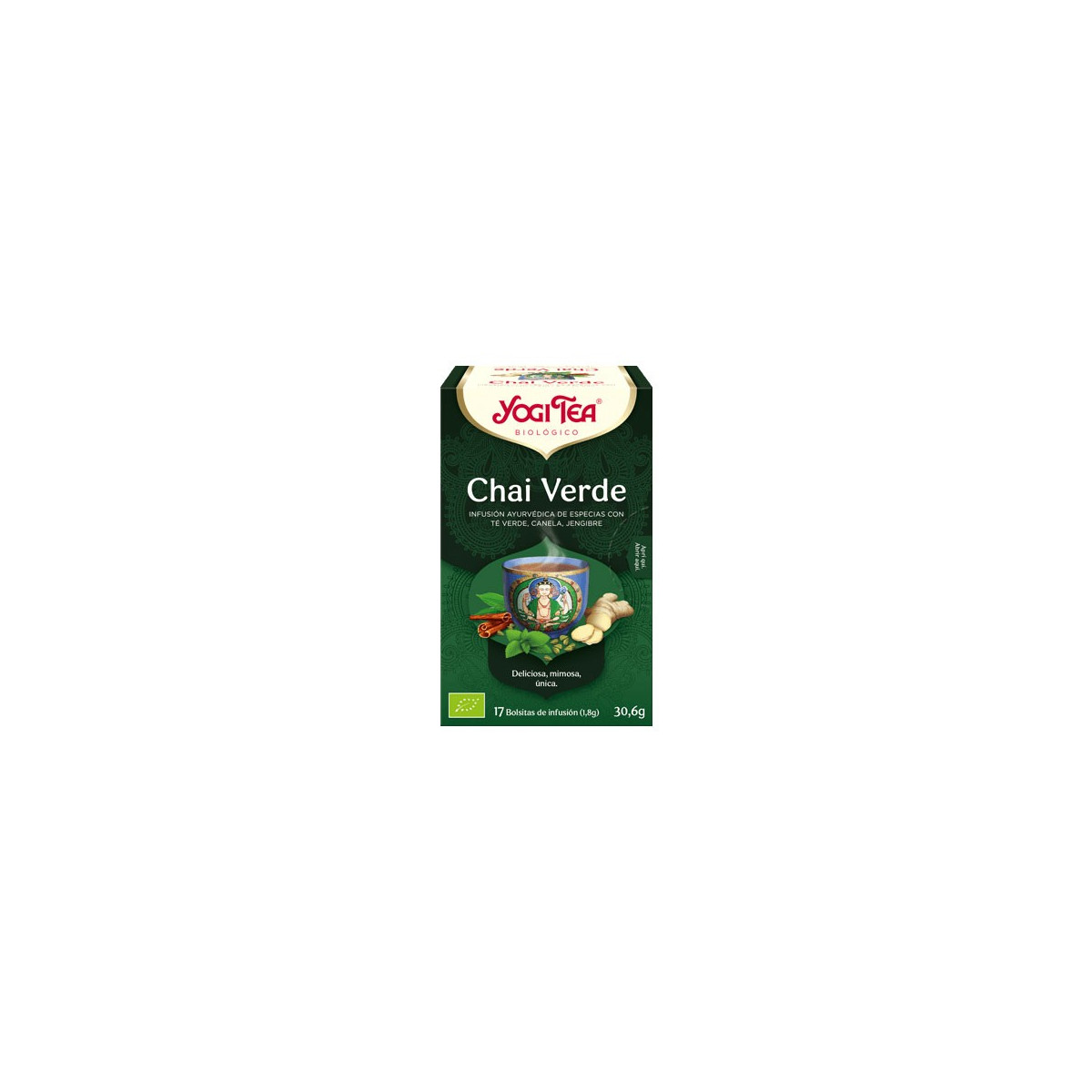 Yogi Tea Chai verde 17 filtros BIO