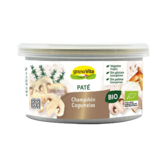 Pate champiñon girasol Bio 125g Granovita