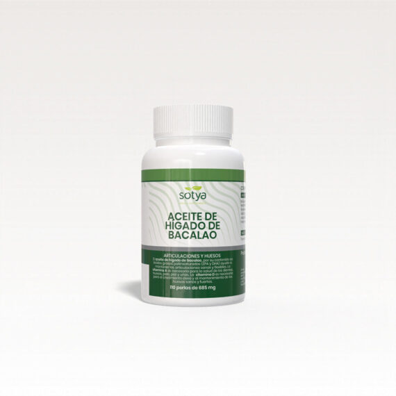 Aceite de higado de bacalao 685mg 110 perlas Sotya