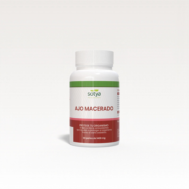 Ajo macerado 1400mg 60 perlas Sotya