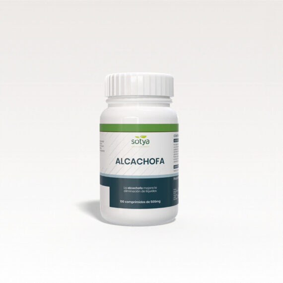 Alcachofa 500mg 100 comprimidos Sotya