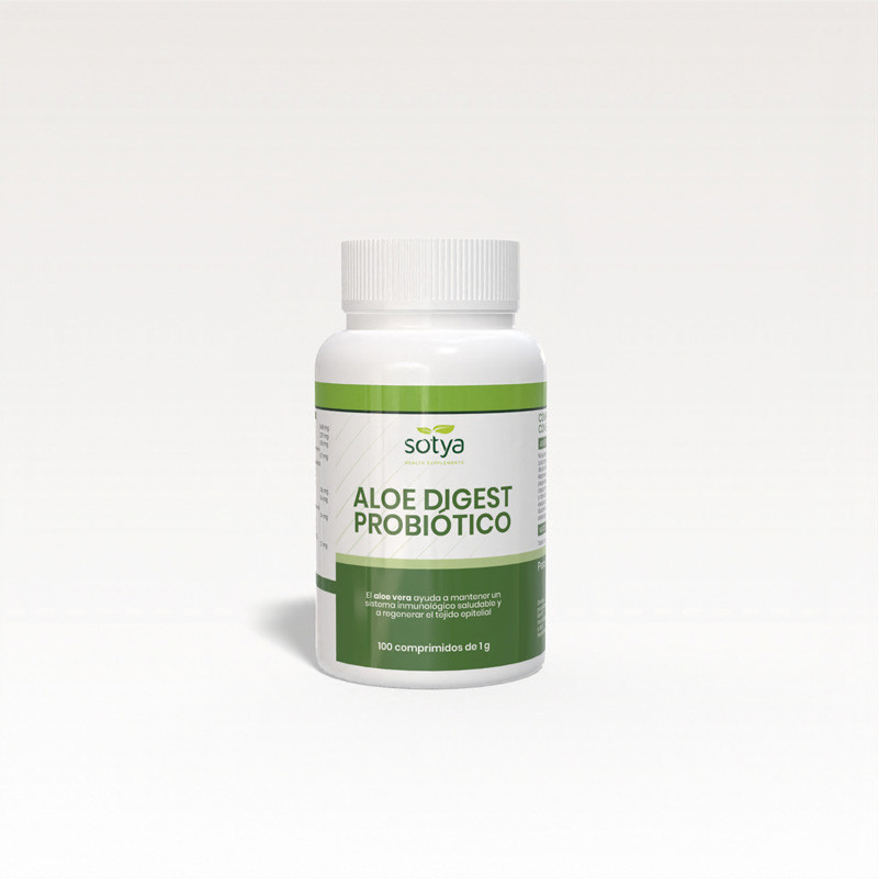 Aloe Digest Probiotico 1g 100 comprimidos Sotya