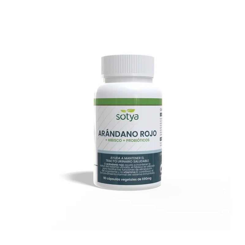 Arandano rojo concentrado 650mg 90 capsulas Sotya