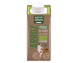 Bebida de arroz con cacao y calcio bio 200ml Naturgreen