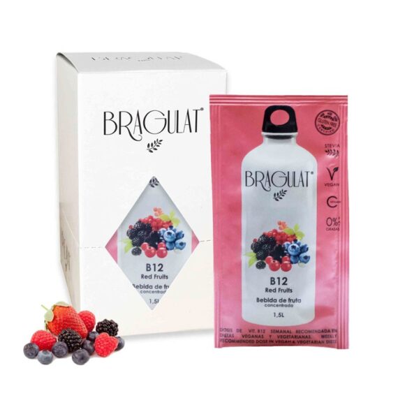 Bebida Soluble B12 Frutos Rojos 15x9g Bragulat