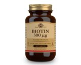 Biotina 300µg 100 comprimidos Solgar