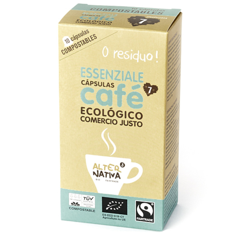 Cafe essenziale capsulas bio 10x5.5g Alternativa3