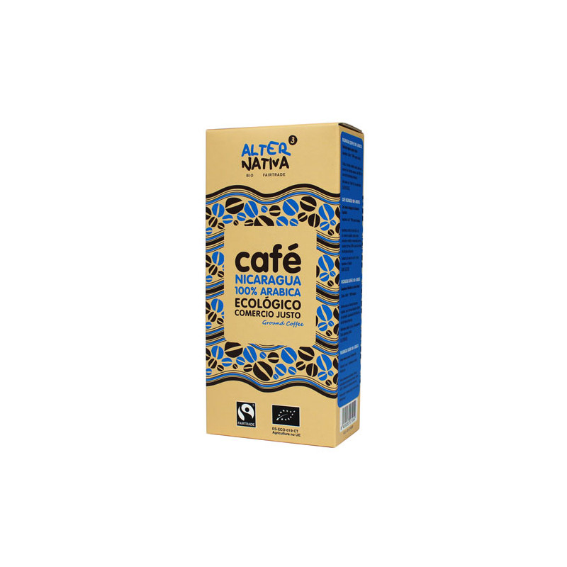 Cafe Nicaragua molido bio 250 g Alternativa 3