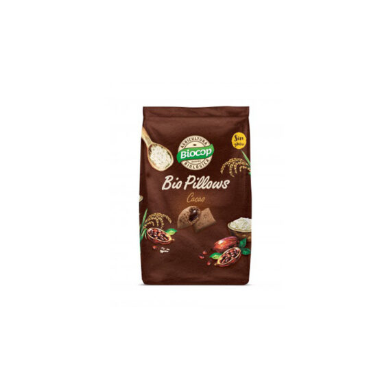 Cereales rellenos de chocolate negro 300 g Biocop