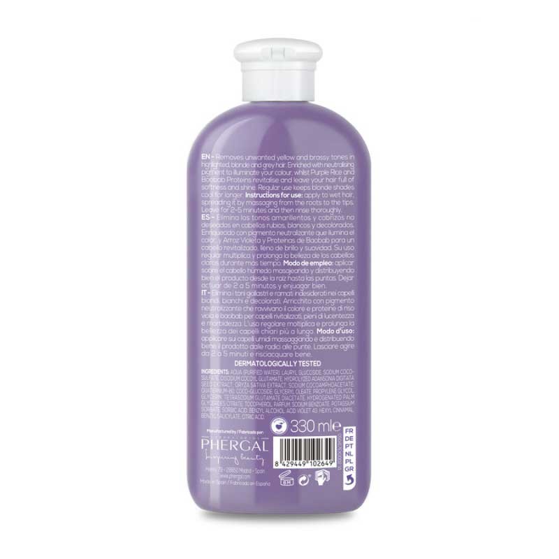Champu Silver matizador violeta 330ml Naturtint