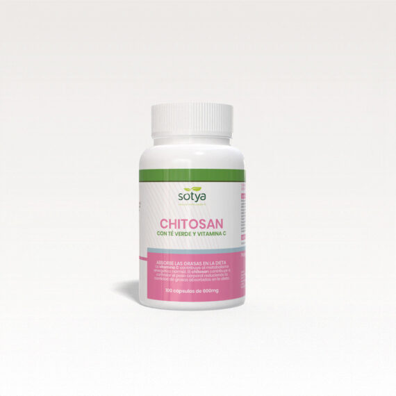 Chitosan+Te verde+VitaminaC 600mg 100 capsulas Sotya