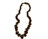 Collar ambar baltico color black mate 32 cm Ambaltic
