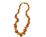 Collar ambar baltico color miel 32 cm Ambaltic