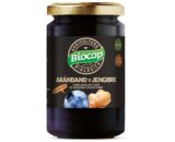 Compota de arandano jengibre bio 265g Biocop