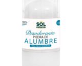 Desodorante piedra de alumbre 120g Sol Natural