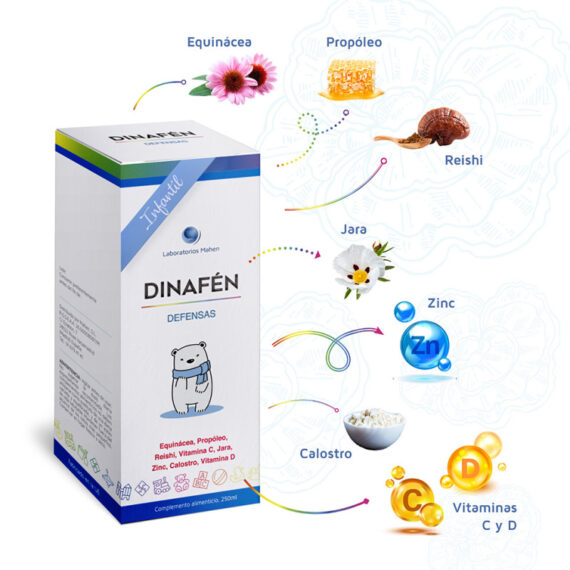 Dinafen Jarabe Infantil (defensa) 250ml Mahen
