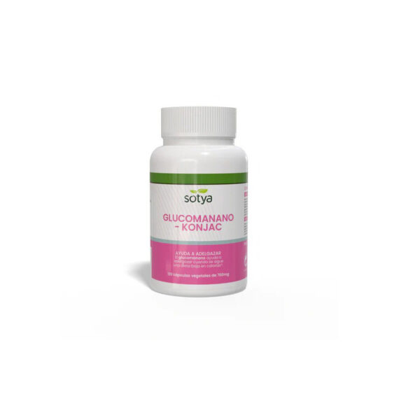 Glucomanano 600mg 100 capsulas Sotya