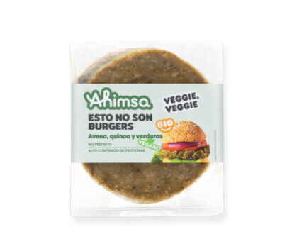 Hamburguesa Avena Quinoa y Verduras Bio 160g AHIMSA