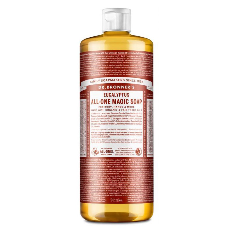 Jabon liquido eucalipto bio 945ml Dr. Bronner's