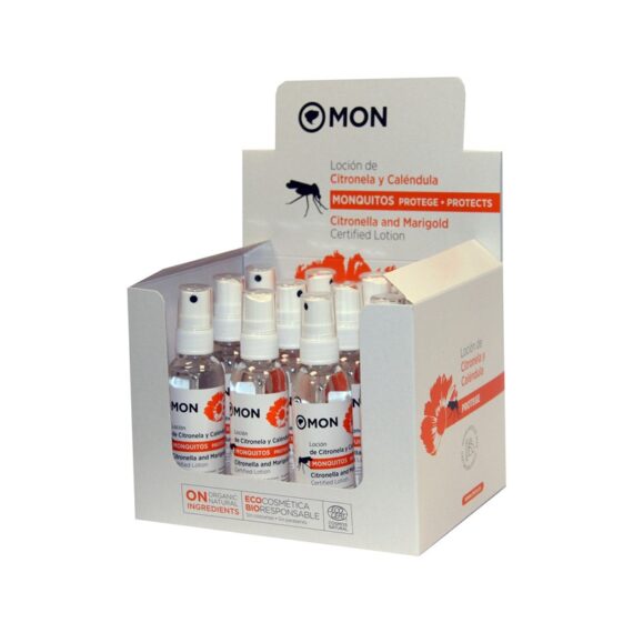 Locion repelente de mosquitos citronela y calendula 75ml Mon Deconatur