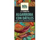 Tableta de algarroba con datiles bio 70g Sol Natural