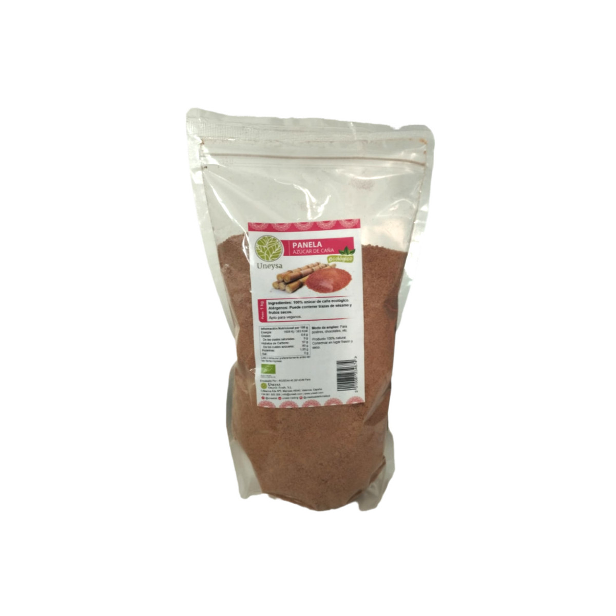 Azucar de Panela Bio 1kg Uneysa
