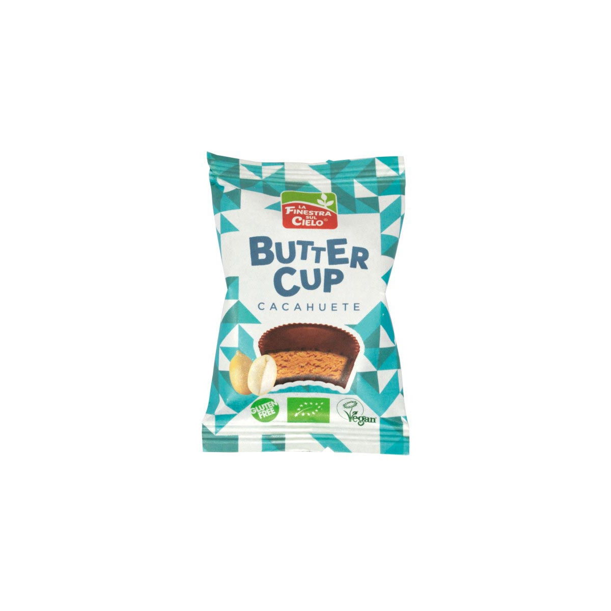 Cacahuete Butter Cup bio 15x25g La Finestra
