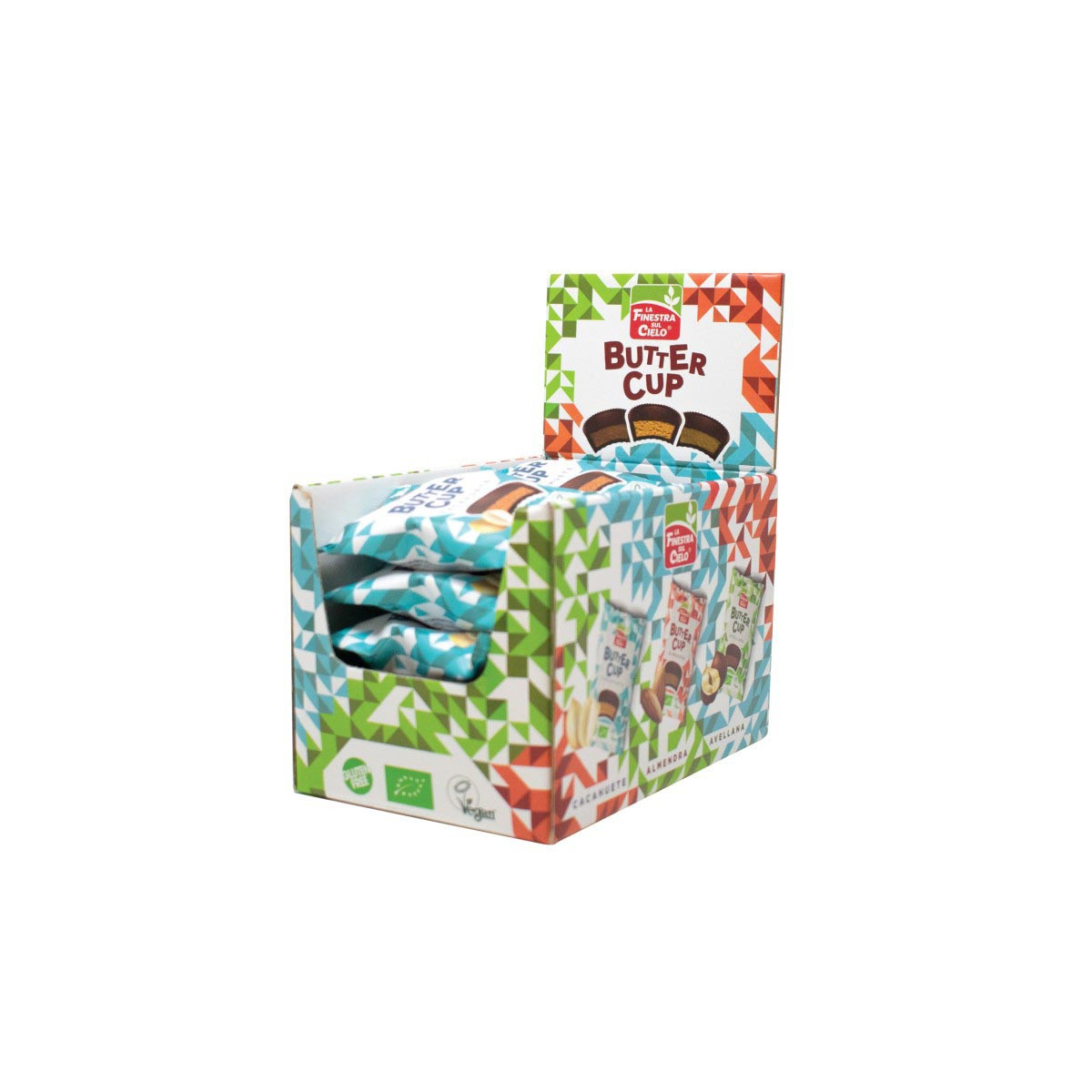 Cacahuete Butter Cup bio 15x25g La Finestra