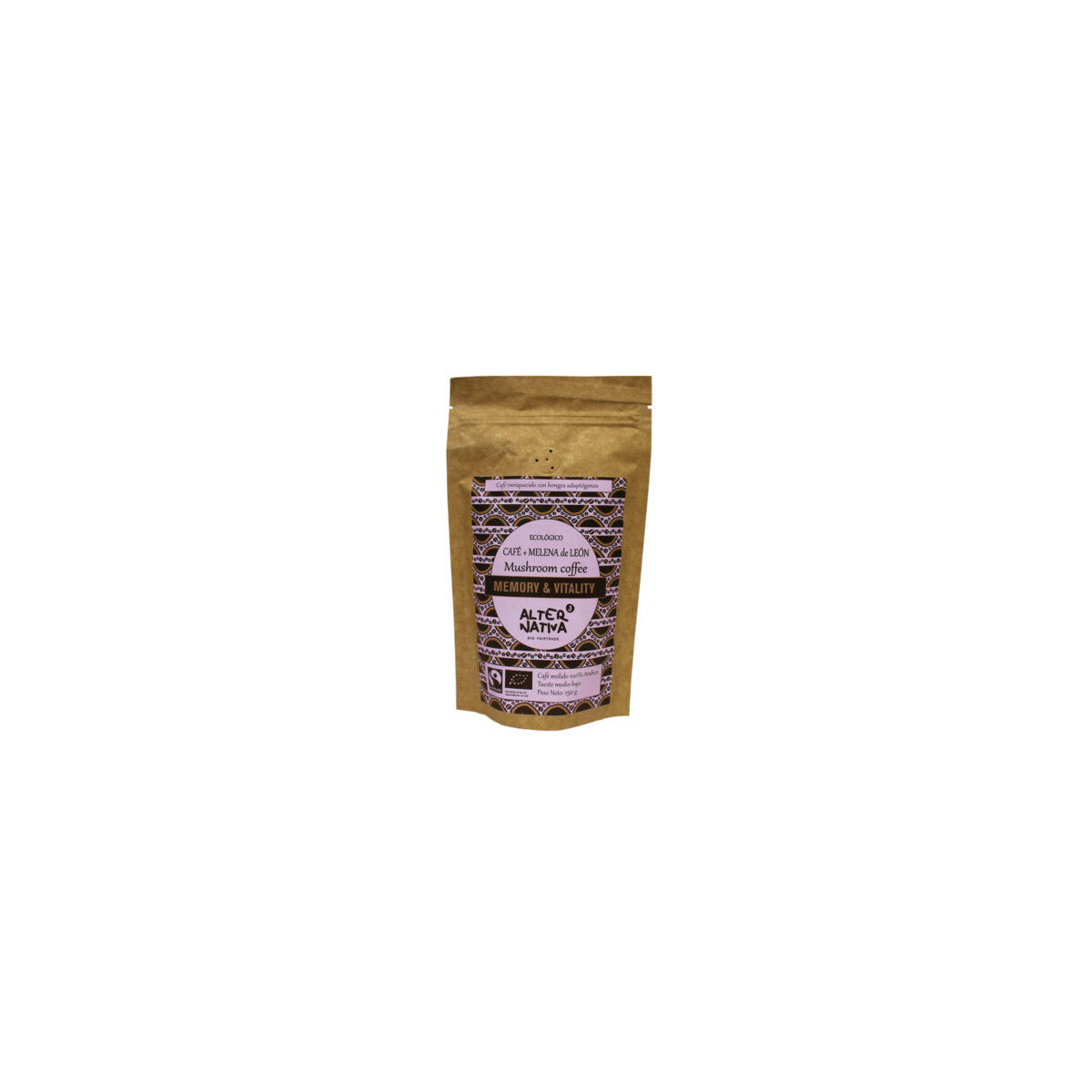 Cafe con Melena de Leon molido Bio 150g Alternativa3