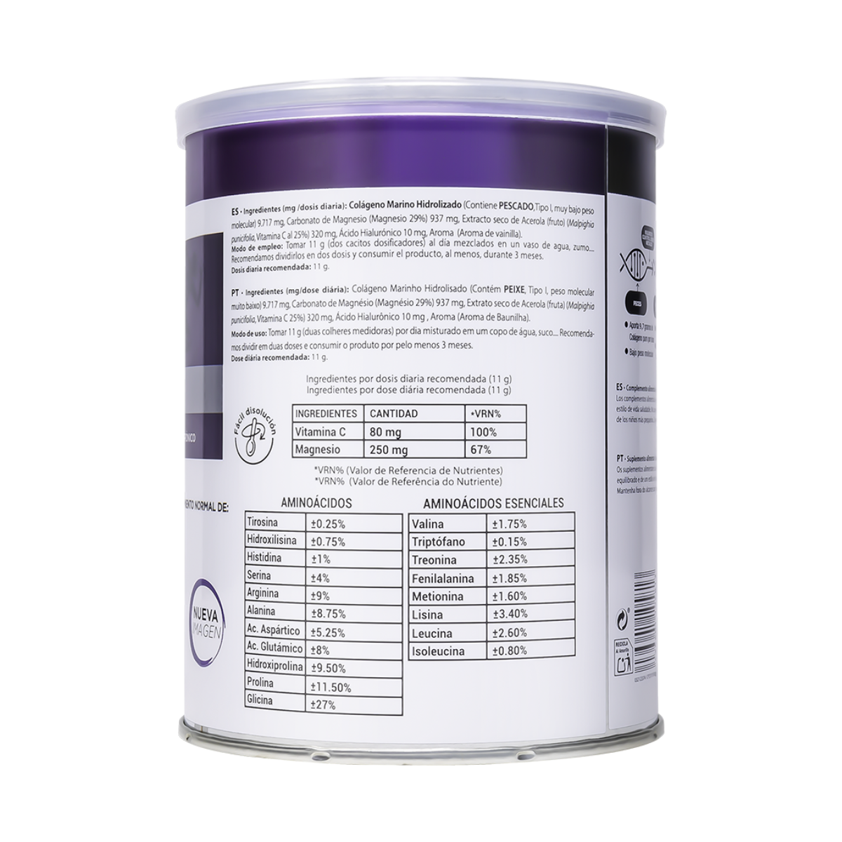 Collmar Colageno Marino Hidrolizado (magnesio) 300g Drasanvi