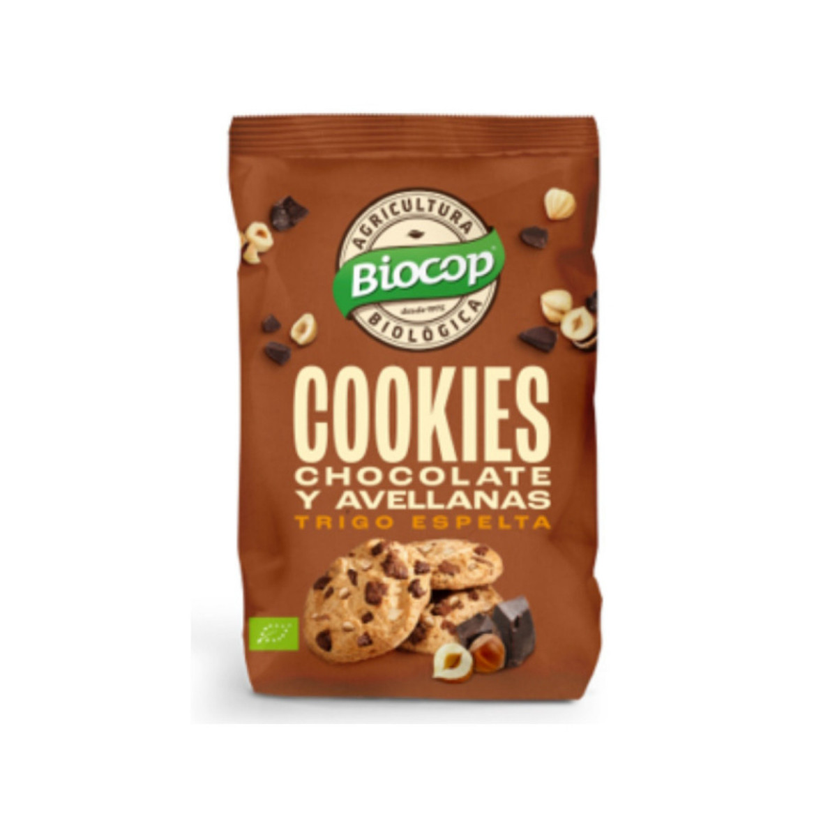 Cookies Espelta choco avellanas Bio 200g Biocop