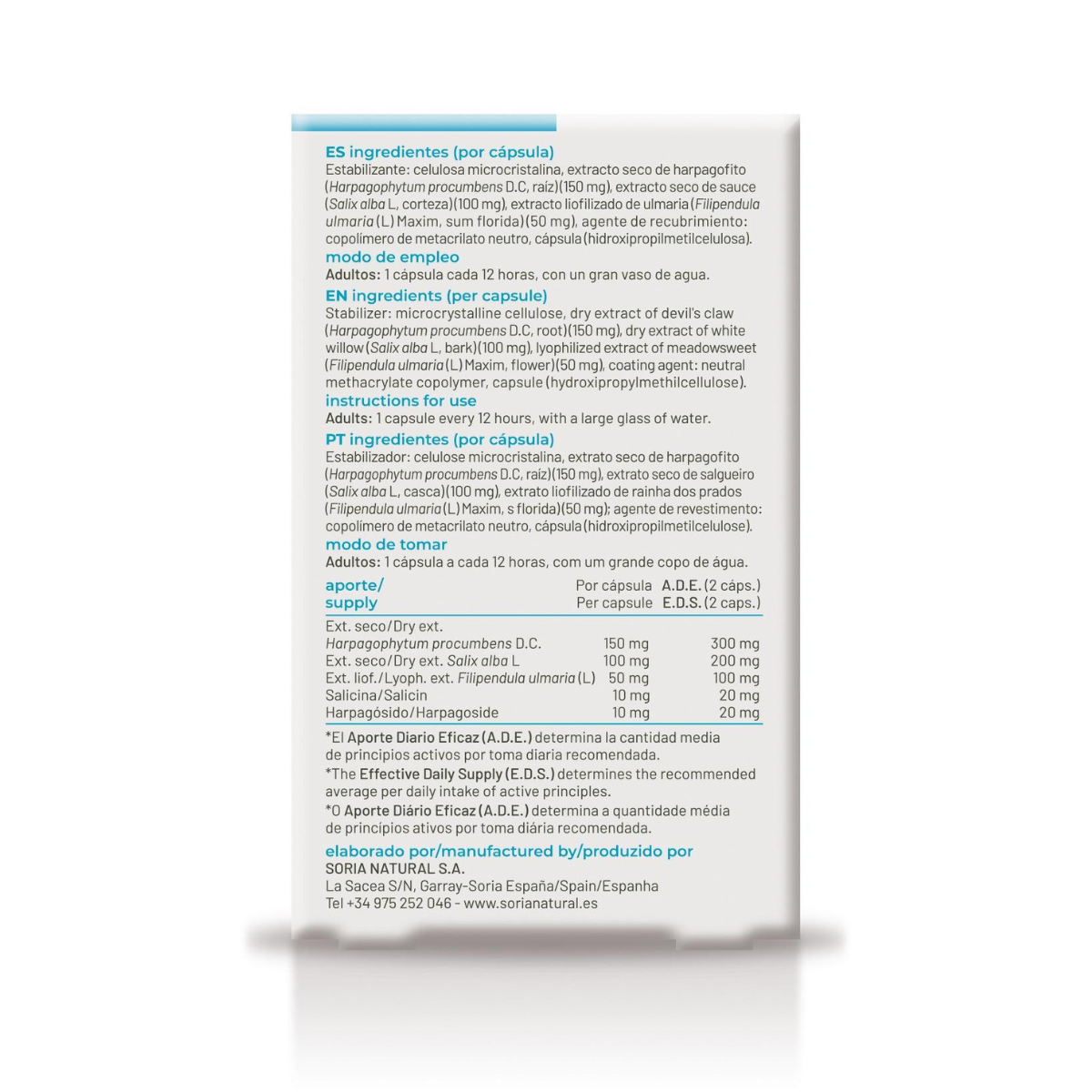 Dologen 16-C Formula XXI 30 capsulas Soria Natural
