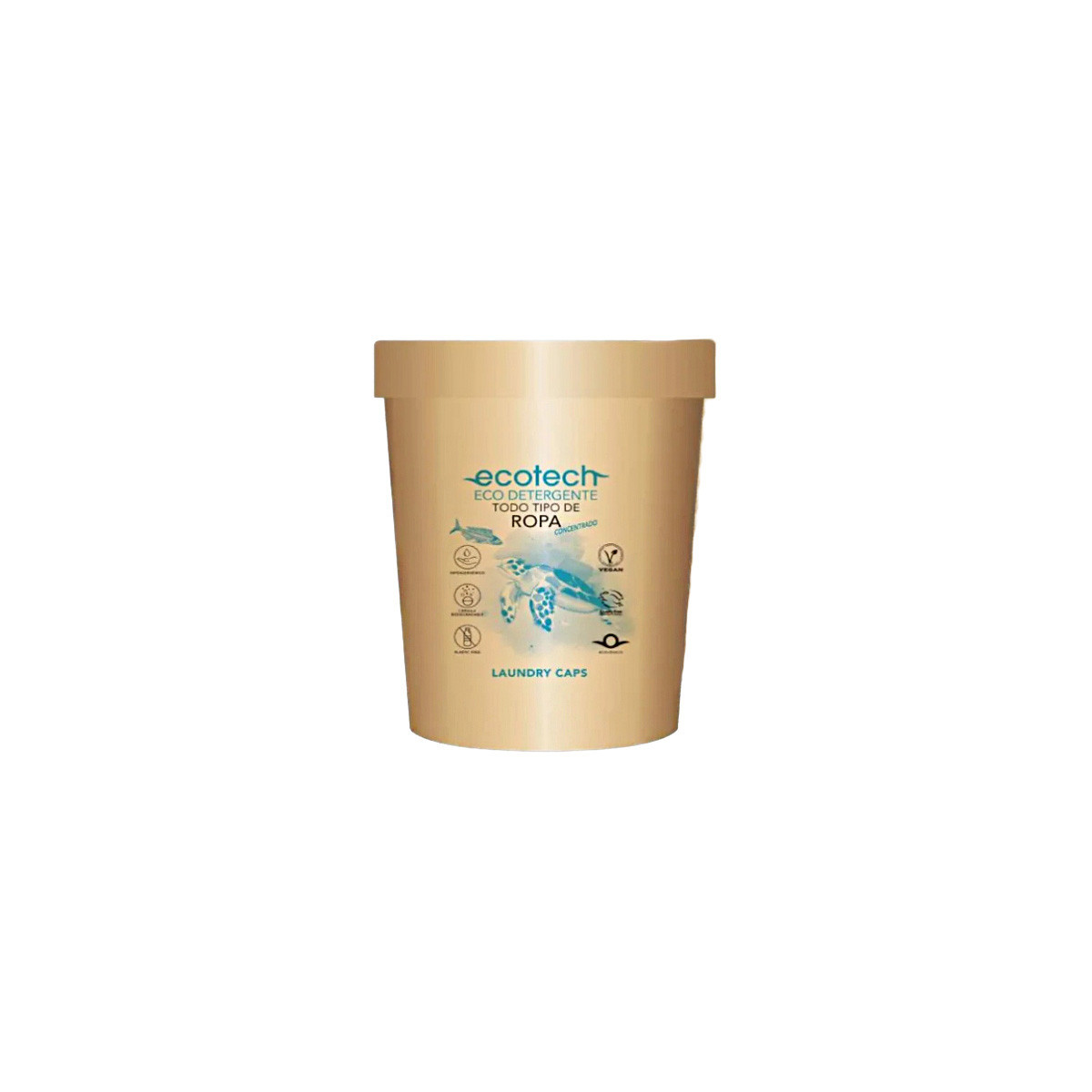 EcoDetergente todo tipo de ropa concentradas 25gr 20 capsulas Ecotech