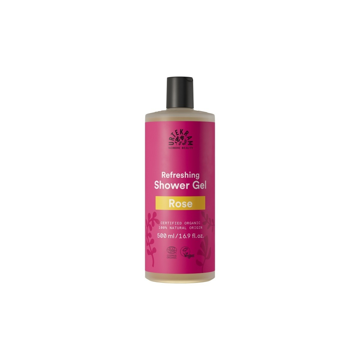 Gel de baño rosas bio 500ml Urtekram