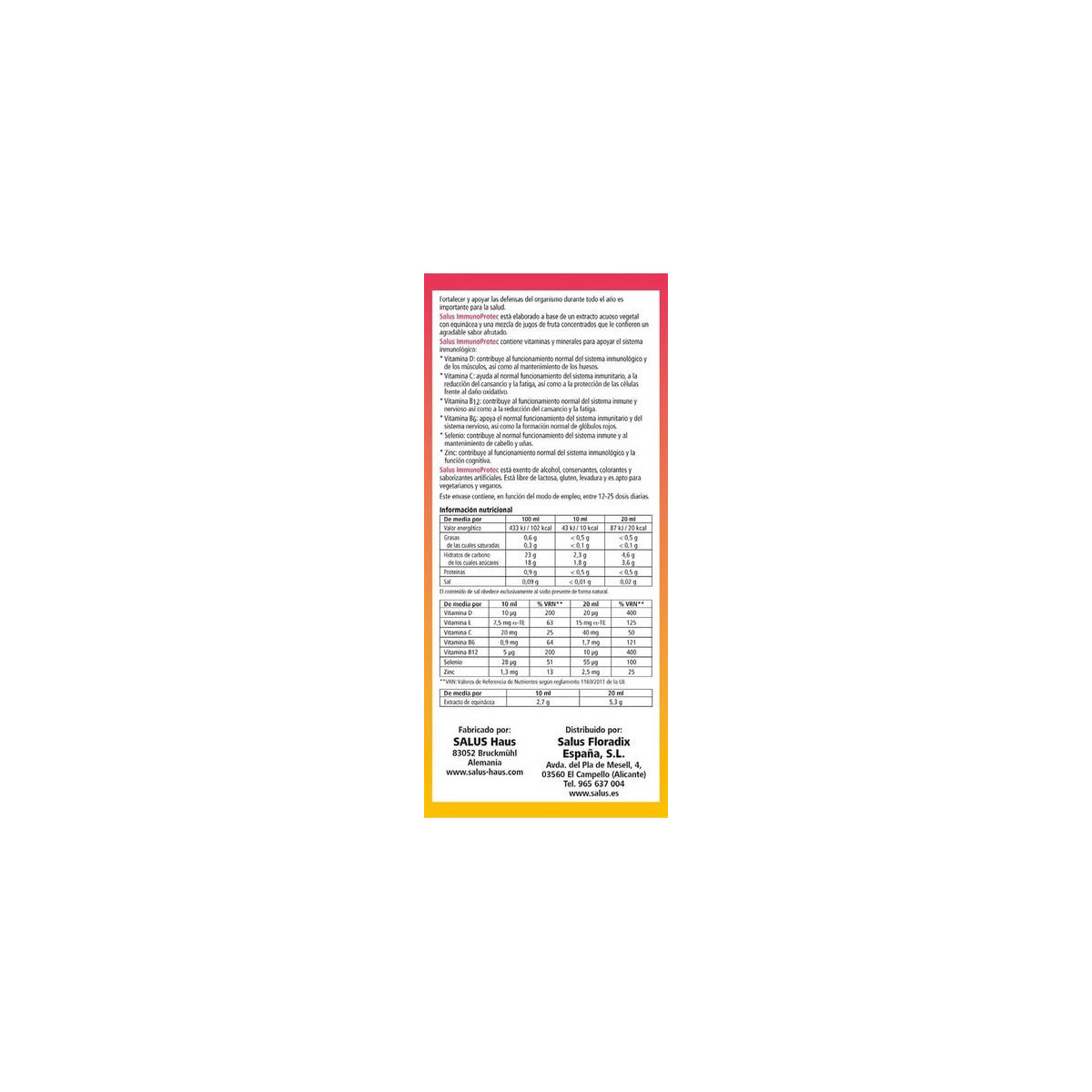 ImmunoProtec 250ml Salus