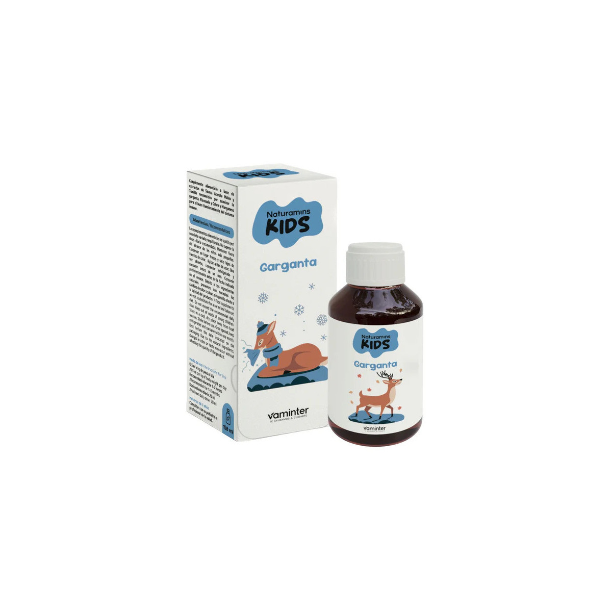 Kids Jarabe Garganta 150 ml Naturamins