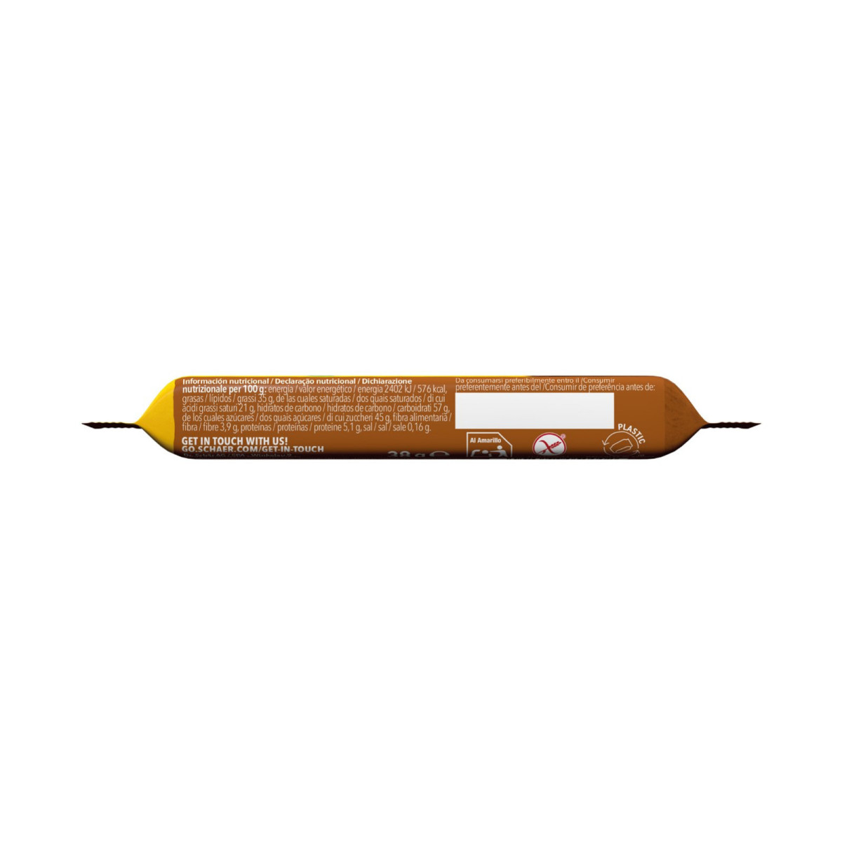 Maxi Break barrita chocolate S/G 18x38g Schar
