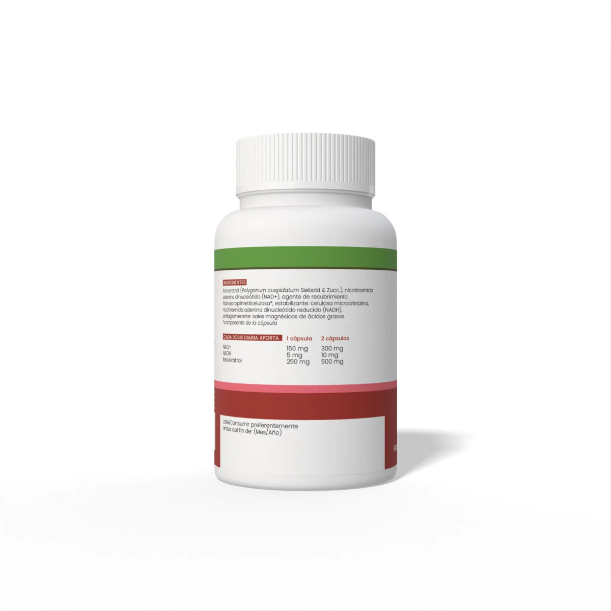 NAD + NADH & Trans-resveratrol 570mg 60caps Sotya
