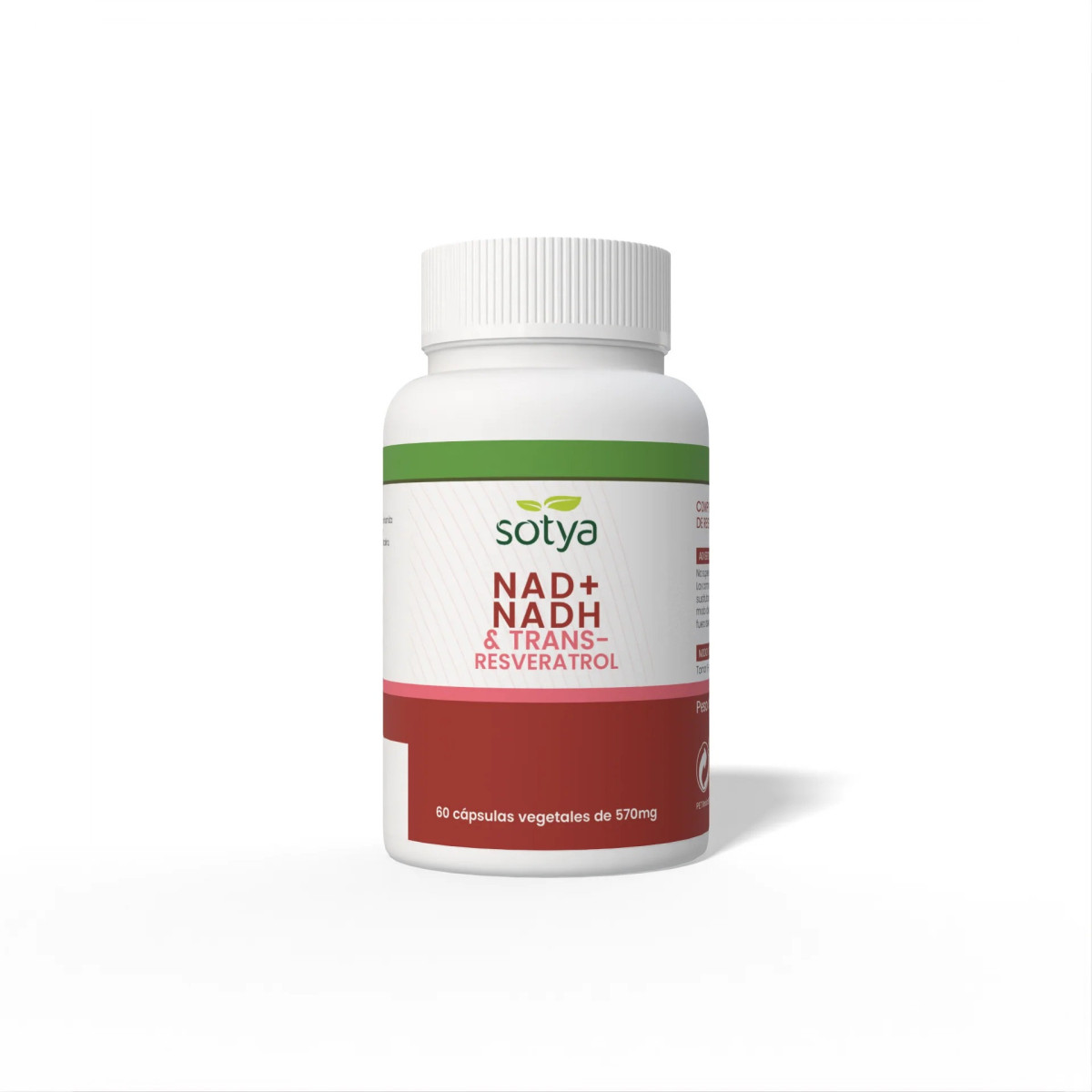 NAD + NADH & Trans-resveratrol 570mg 60caps Sotya