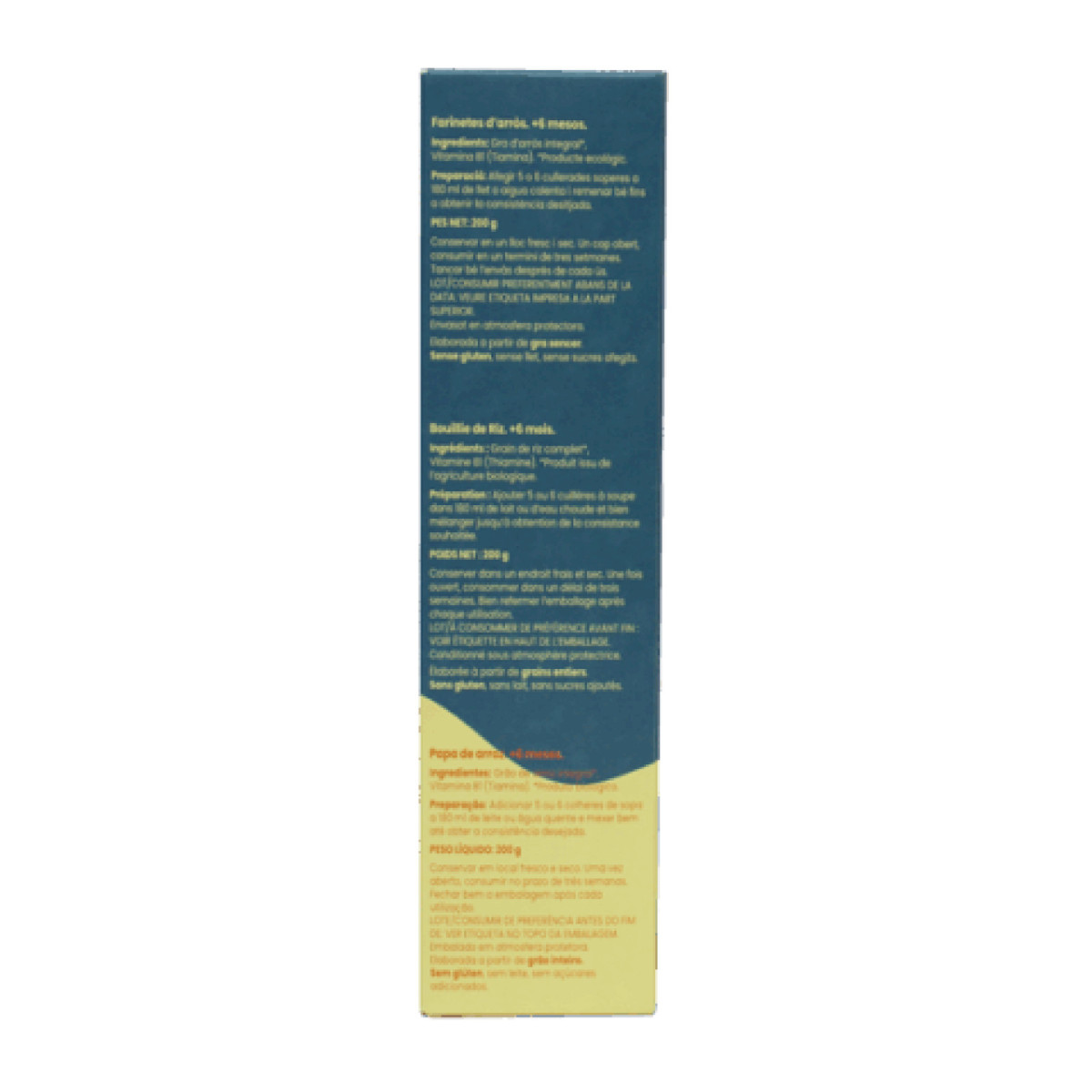 Papilla de Arroz Bio 200g BuBuBio