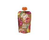 Pure de Manzana, Melocoton y Mango Bio doypack 100g Frulla
