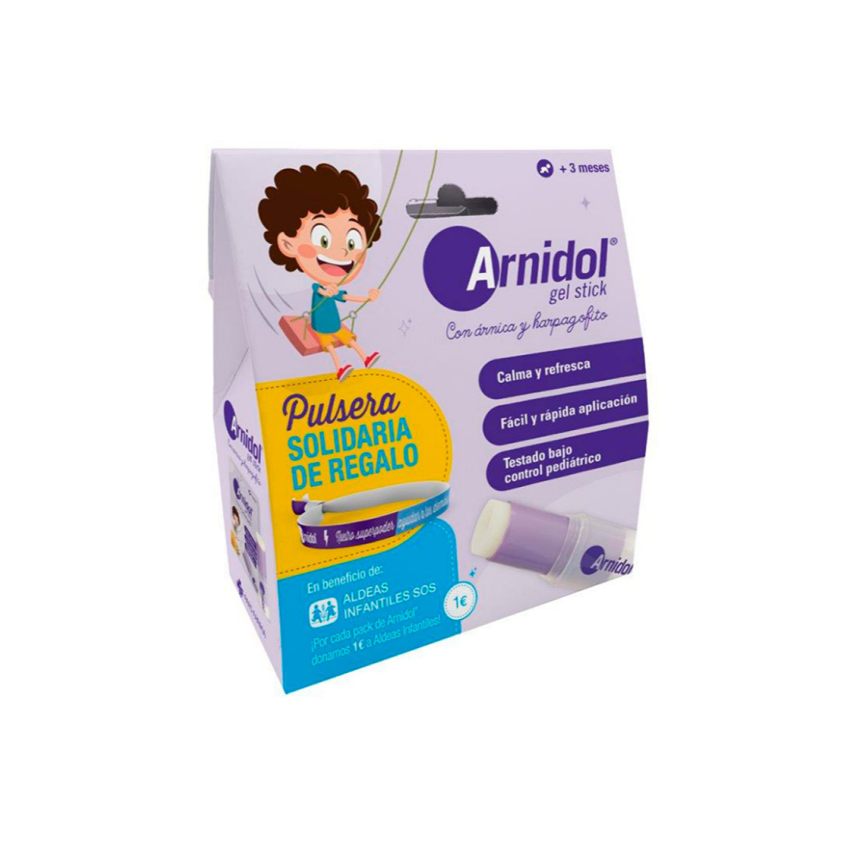 Stick original en barra + Pulsera de regalo 15 ml Arnidol