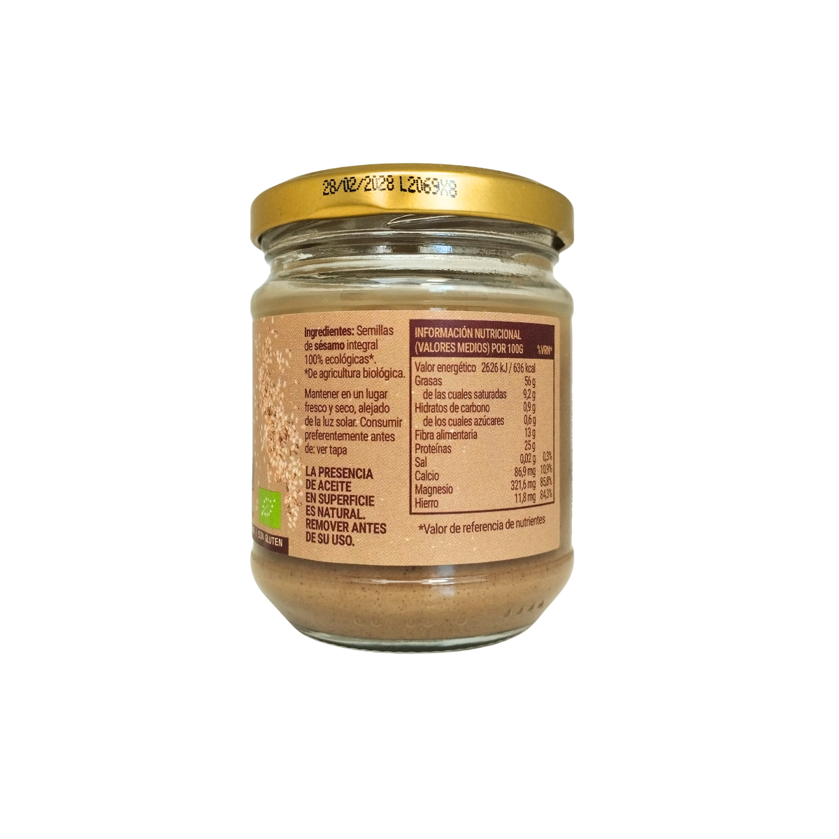 Tahin integral Bio 170g Biocop