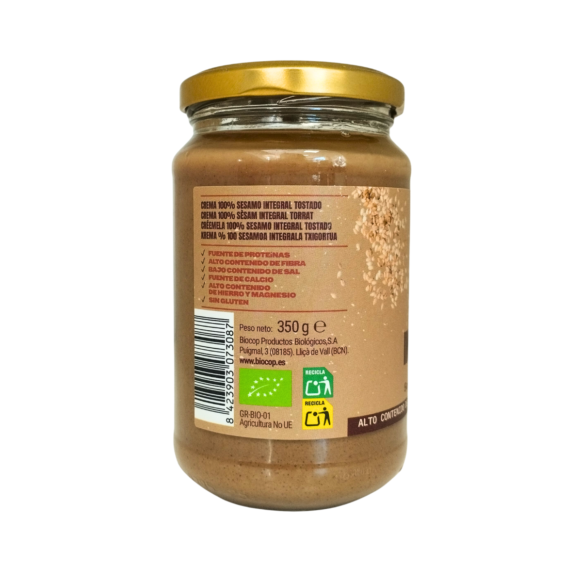 Tahin integral Bio 350g Biocop