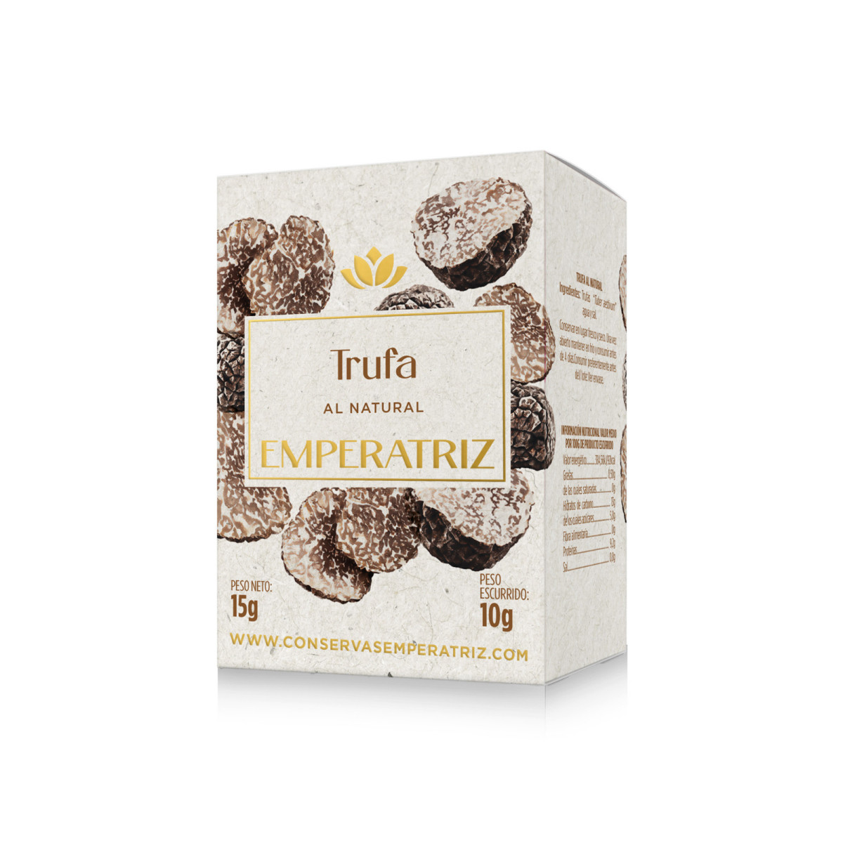 Trufa Negra Al Natural 10g Emperatriz
