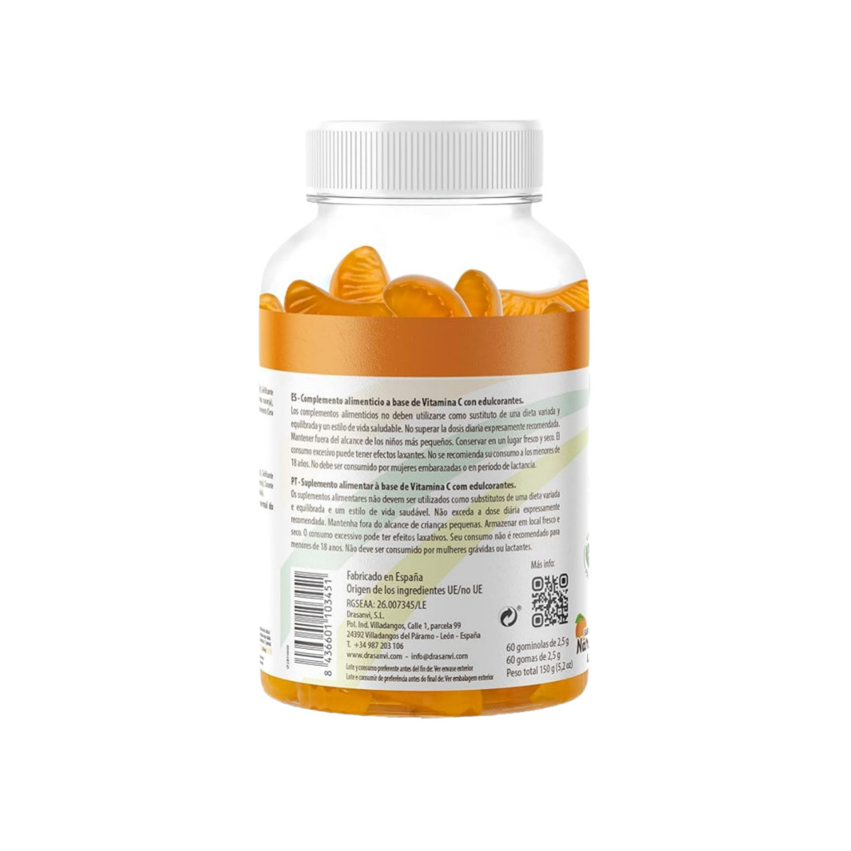 Vitamolas Vitamina C 60 Gominolas Drasanvi