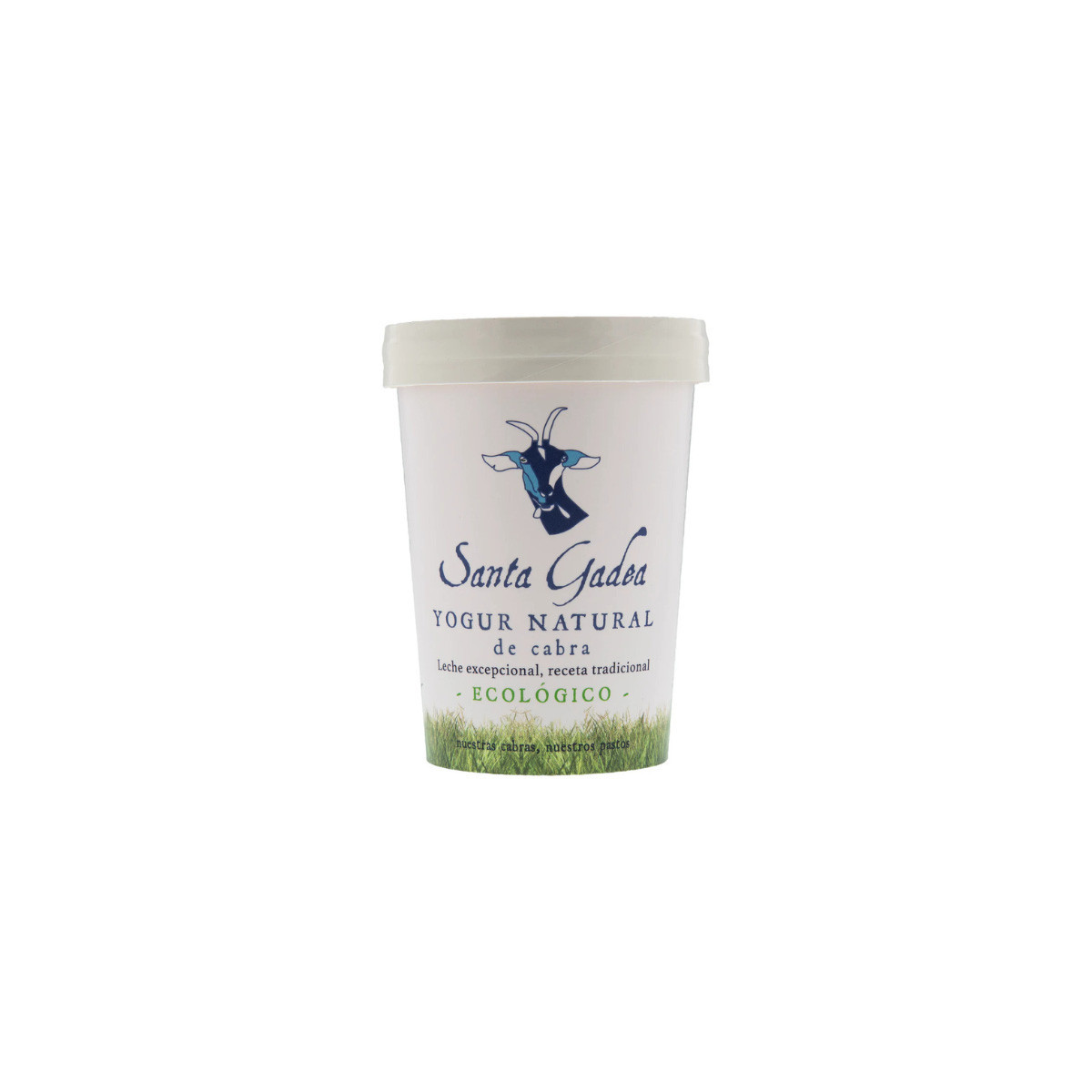 Yogur natural de cabra Bio 420g Santa Gadea
